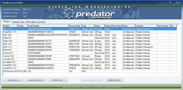 Predator License Utility v10.0.5.25 Predator License Utility v10.0.5.25